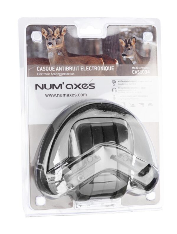Casque antibruit électronique NUM'AXES CAS1034 Noir – Image 9