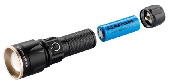 Lampe Tactique rechargeable NUM'AXES Led 1000 lumens – Image 5