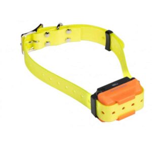 Collier de dressage Num'Axes Canicom R sangle jaune - colliers électronique & gps