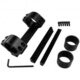 Montage monobloc Lensolux convertible pour raill 11 et 22 Ø25.4 et 30mm - Vue 2