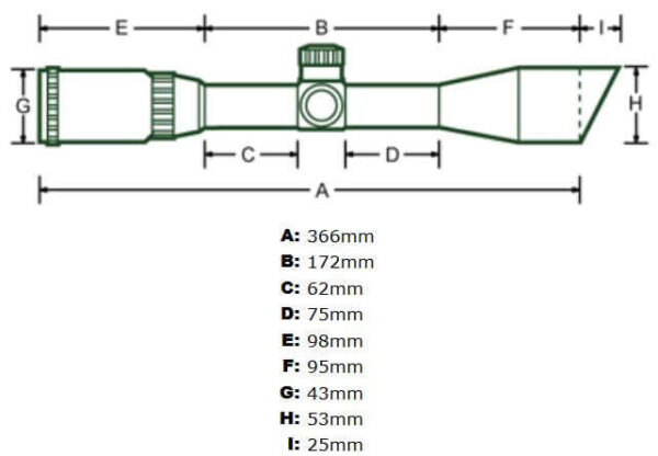 Lunette de tir UTG Mildot illuminée 4-16 x 44 mm – Image 6