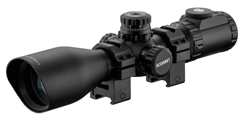 Lunette de tir compacte UTG Mildot illuminé 3-12 x 44 mm - Vue principale
