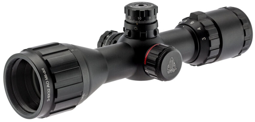 Lunette de tir Mildot illuminée 3-9 x 32 mm – Rouge/verte - Vue principale