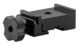 Pied aluminium monobloc à rail de 11mm pour compensateur. - Vue principale