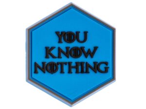 Patch Sentinel Gear YOU KNOW NOTHING