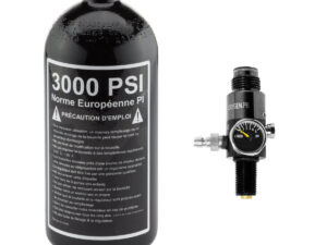Pack bouteille alu 0,8L + preset 3000 PSI