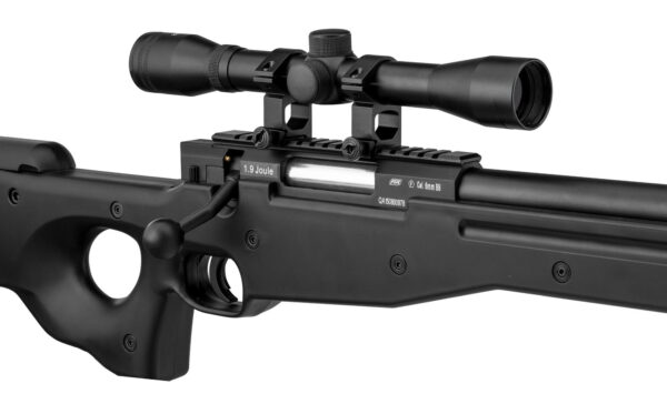 Pack airsoft sniper type AW308 + lunette 4 x 32 + bipied + silencieux – Image 2