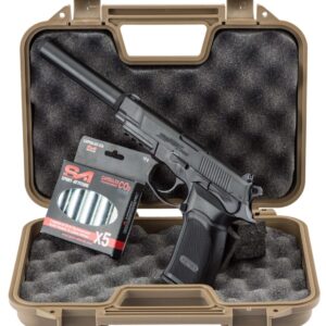 ASG - Pack airsoft Bersa Thunder 9 CO2 + mallette + 5 cartouches de CO2 + silencieux - répliques armes de poing