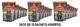 PACK 3 arômes – Attractif BLACK FIRE Invisible pour sanglier - Vue principale