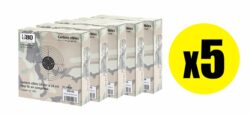 Pack Cibles cartonnées 14 x 14 cm Shoot Again (x5)