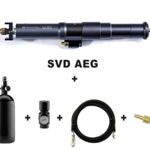 sans marque EA - Pack HPA complet PDIK pour SVD AEG sans coques de gearbox - airsoft - pièces détachées & upgrades