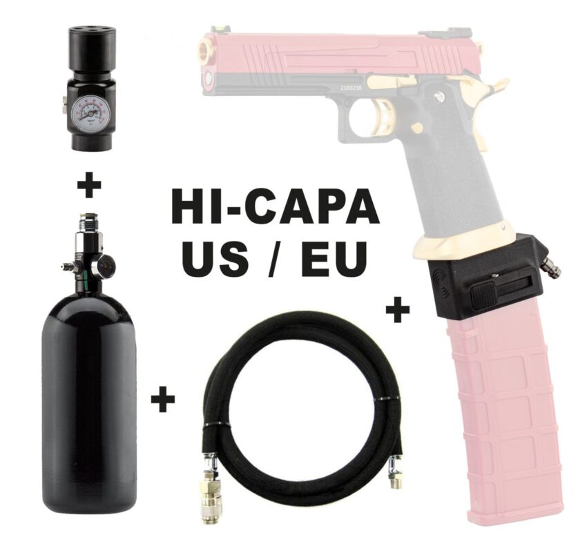 Pack HPA chargeur M4 pour Hi-Capa series - Vue principale