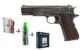 Pack de Noel réplique GBB AWC 1911 Molon Labe 1J + billes + cible + gaz - Vue principale
