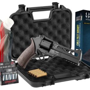 CHIAPPA LOISIRS - Pack Airsoft revolver CO2 CHIAPPA RHINO 50DS + Co2 + billes + cible + mallette - airsoft - répliques de ...
