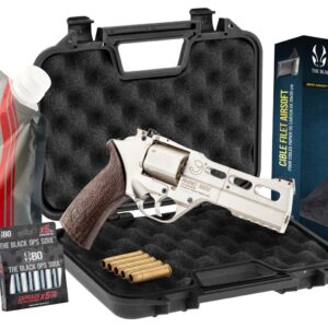 CHIAPPA LOISIRS - Pack Airsoft revolver CO2 CHIAPPA RHINO 50DS + Co2 + billes + cible + mallette - airsoft - répliques de ...