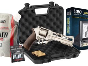 Pack Airsoft revolver CO2 CHIAPPA RHINO 60DS + Co2 + billes + cible + mallette