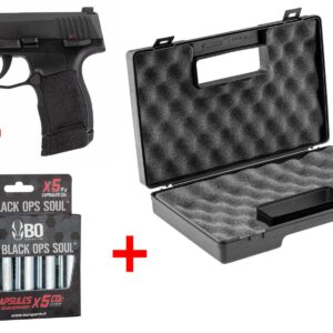 Pack GBB P365 Sig sauer + mallette + CO2 - airsoft - répliques de poing - vue 2
