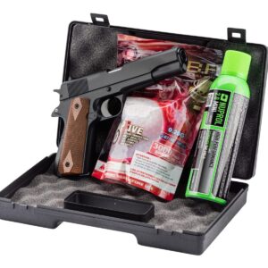 Pack GNB Gaz 1911 noir 0,5J + mallette + billes + gaz