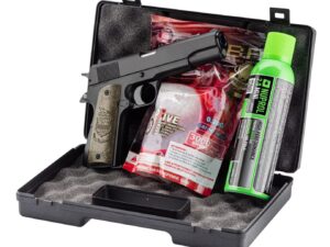 Pack GNB Gaz 1911 Eagle noir 0,5J + mallette + billes + gaz