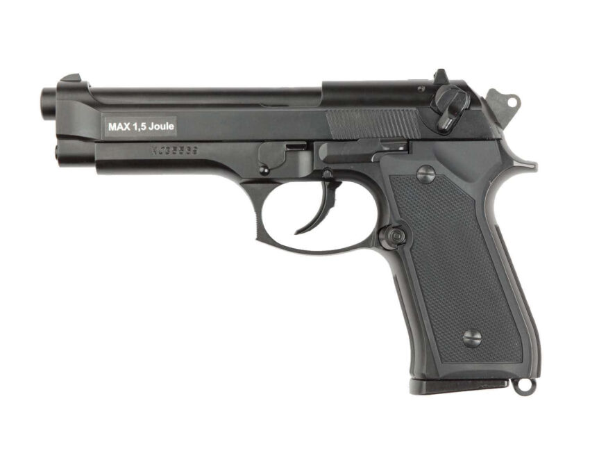 Rep pistolet gbb, M9 HW métal, hop-up - Vue principale