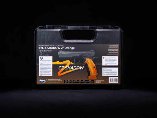 Réplique de poing CO2 CZ SHADOW 2 Orange ASG – Image 5