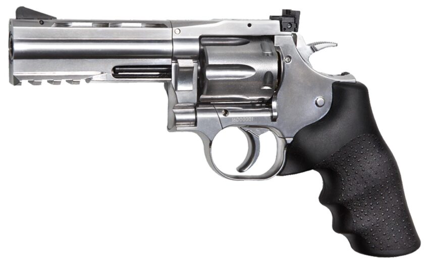 Réplique airsoft revolver Dan wesson 715 CO2 silver 4 Pouces – ASG - Vue principale