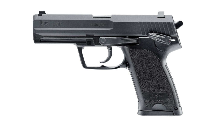 Réplique GBB USP noir culasse métal 0,9J - Vue principale