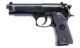 Rep pistolet Beretta M9 Noir GBB gaz - Vue principale