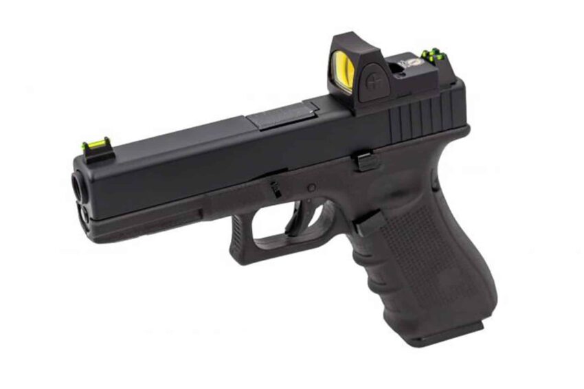 Réplique GBB Raven EU7 Noir avec RMR - Vue principale