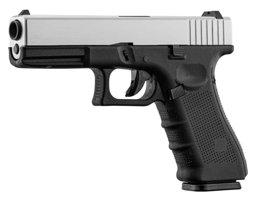 Réplique GBB Raven EU7 Noir/Silver - Vue principale