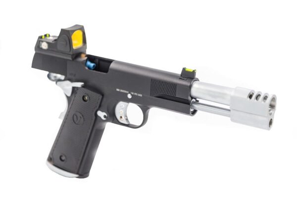 Réplique GBB gaz VORSK VP-X Noir / Chrome 1,0J + point rouge BDS – Image 2