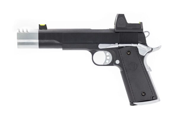 Réplique GBB gaz VORSK VP-X Noir / Chrome 1,0J + point rouge BDS – Image 3