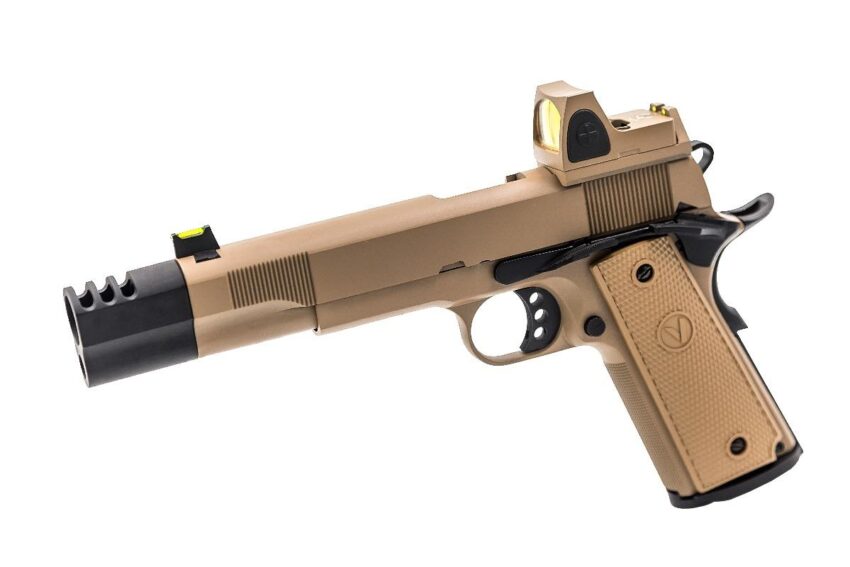 Réplique GBB gaz VORSK VP-X Tan1,0J + point rouge BDS - Vue principale