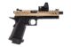 Réplique GBB gaz Hi-Capa 5.1 SPLIT Noir / Tan 1,0J + point rouge BDS - Vue 3