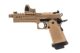 Réplique GBB gaz Hi-Capa 5.1 SPLIT All Tan 1,0J + point rouge BDS - Vue 2
