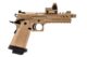 Réplique GBB gaz Hi-Capa 5.1 SPLIT All Tan 1,0J + point rouge BDS - Vue 3