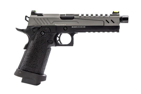 Réplique GBB gaz Hi-Capa 5.1 SPLIT Gris / Noir 1,0J – Image 3
