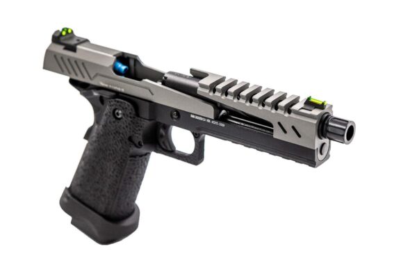Réplique GBB gaz Hi-Capa 5.1 SPLIT Gris / Noir 1,0J – Image 2
