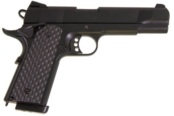 Réplique airsoft GBB 1911 MEU Raven full metal gaz noir 1,0J – Image 2