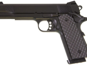 Réplique airsoft GBB 1911 MEU Raven full metal gaz noir 1,0J