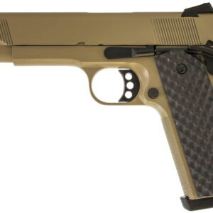 Réplique airsoft GBB 1911 MEU Raven full metal gaz tan 1,0 J - airsoft - répliques de poing