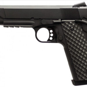 Réplique GBB 1911 MEU Rail Raven full metal gaz noir 1,0J - répliques armes de poing
