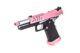Réplique GBB gaz Hi-Capa 4.3 Noir / Rose 0,9J - Vue 1