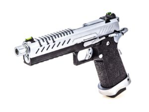 Réplique GBB gaz Hi-Capa 5.1 Noir / Chrome 1,0J