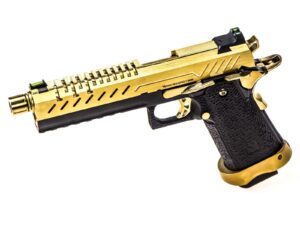 Réplique GBB gaz Hi-Capa 5.1 Noir / Or 1,0J