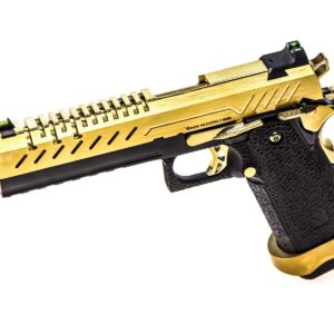 VORSK - Réplique GBB gaz Hi-Capa 5.1 Noir / Or 1,0J - airsoft - répliques de poing