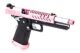 Réplique GBB gaz Hi-Capa 5.1 Noir / Rose 1,0J - Vue 2