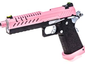 Réplique GBB gaz Hi-Capa 5.1 Noir / Rose 1,0J