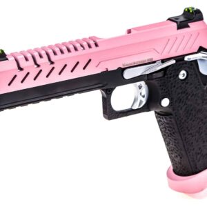 VORSK - Réplique GBB gaz Hi-Capa 5.1 Noir / Rose 1,0J - airsoft - répliques de poing