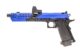 Réplique GBB gaz Hi-Capa TITAN 7 Noir / Bleu 1,0J + point rouge BDS - Vue 2